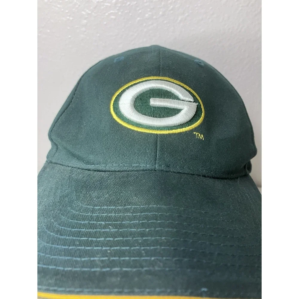 Green Bay Packers Hat Hook & Loop Closure Cap‎ Embroidered Cheese CITGO Promo